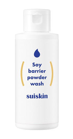 Пудра для умывания  с экстрактом соевых бобов, Suiskin.