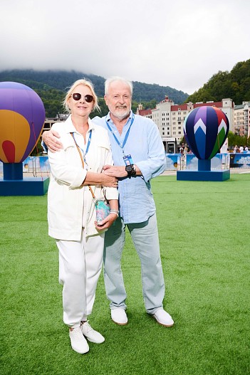 Владимир Хотиненко с супругой Татьяной