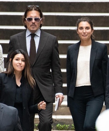 Камилла Васкес, Джонни Депп и Джоэль Рич