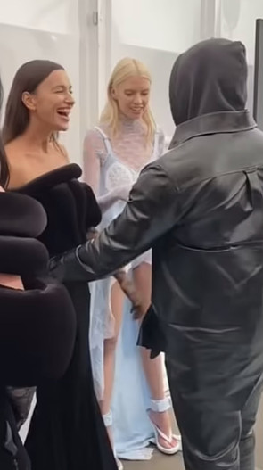 Ирина Шейк и Канье Уэст