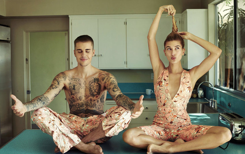 Джастин Бибер и Хейли Бибер