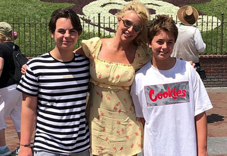 Бритни Спирс публично извинилась перед своими сыновьями за обнаженные фото