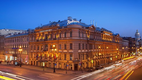 Осенний Петербург с Radisson Hotels и Музеем Фаберже
