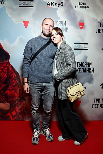 Иван Добронравов с женой Анной