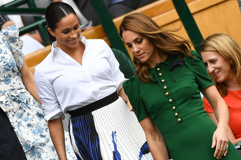 Меган Маркл и Кейт Миддлтон
