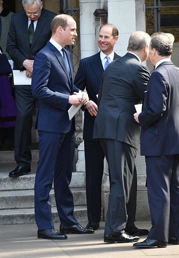 Принц Уильям и принц Эдвард