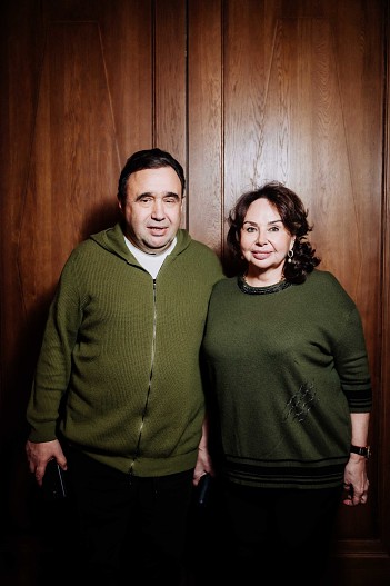 Александр Раппопорт с женой Мариной