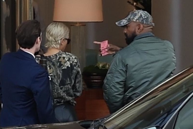 Бьянка Цензори и Канье Уэст