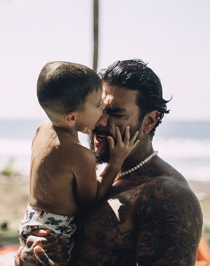 Тимати с сыном Ратмиром