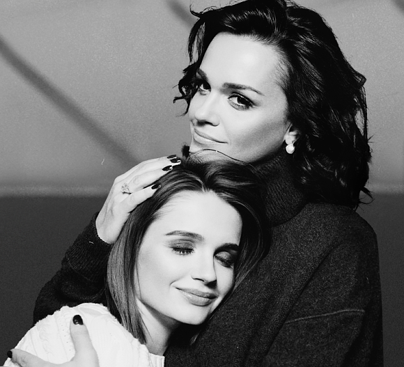 Слава с дочерью Александрой Морозовой