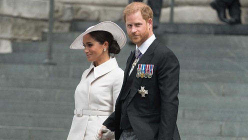 Принца Гарри и Меган Маркл не допустят на балкон Букингемского дворца во время коронации Карла III