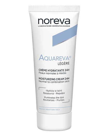 Крем для лица Aquareva, который восстанавливает защитный барьер кожи Noreva