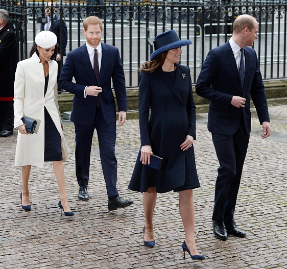Меган Маркл, принц Гарри, Кейт Миддлтон, принц Уильям