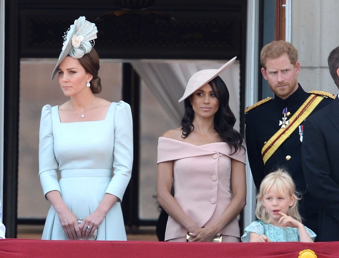 Кейт Миддлтон, Меган Маркл, принц Гарри