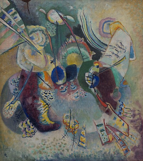 Василий Кандинский. №207. Без названия. 1916. Тюменское музейно-просветительское объединение_Музейный комплекс им. И. Я. Словцова.