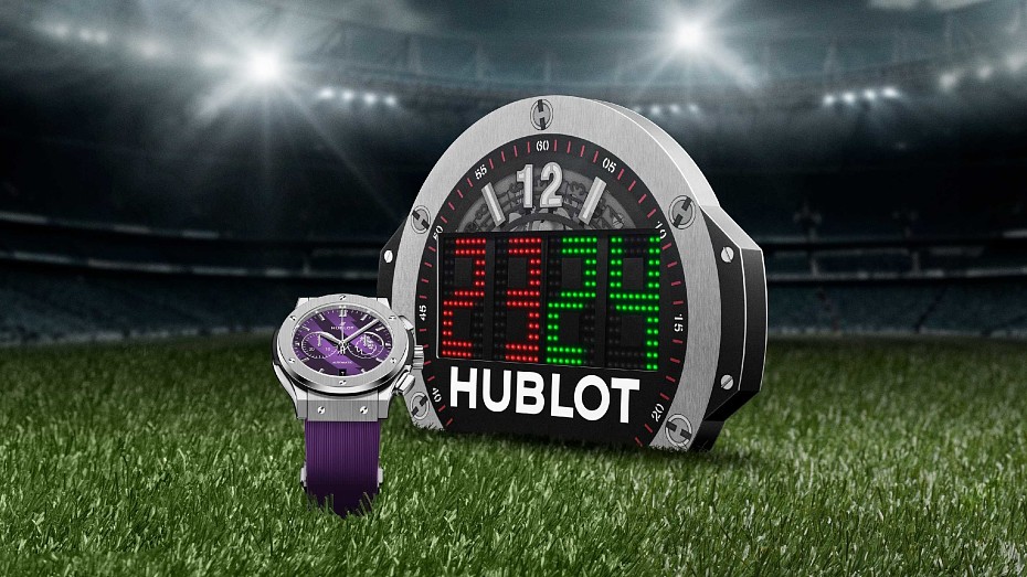 Оригинальные механические часы Hublot дебютируют в Премьер-лиге
