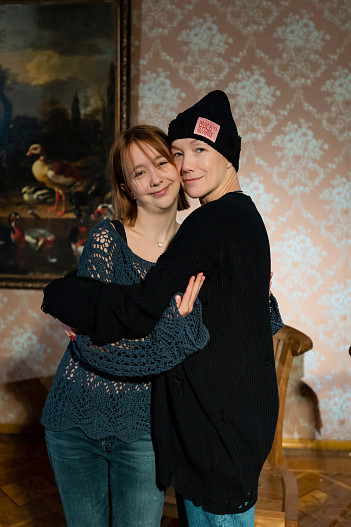 Дарья Мороз с дочерью Анной