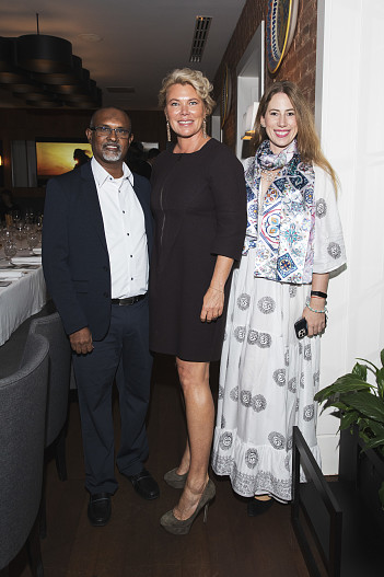 Мохамед Халил, Наталия Боброва и Стефани Бек