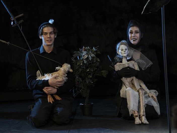 Спектакль «Последний сон Утояки» — Эюб Фараджев и Полина Бондарь