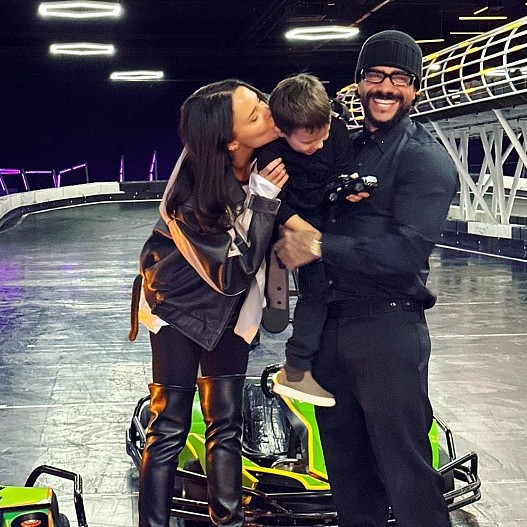 Анастасия Решетова и Тимати с сыном