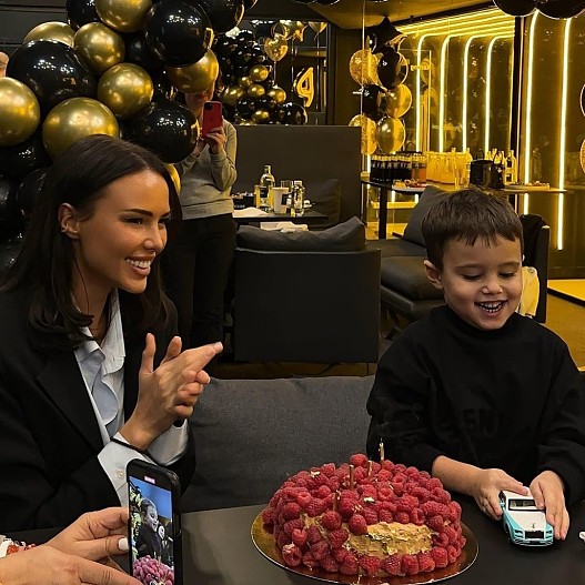 Анастасия Решетова с сыном