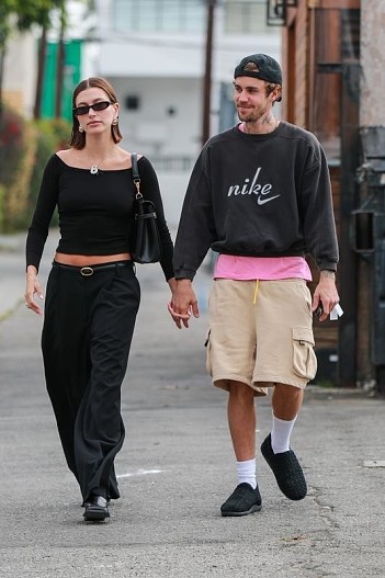 Хейли и Джастин Бибер