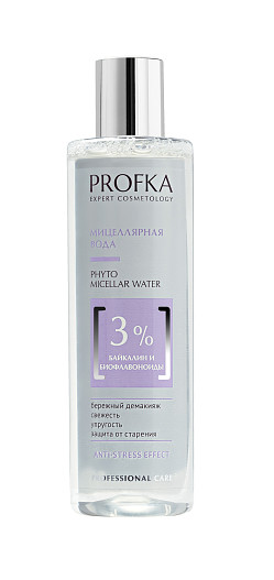 Мицеллярная вода с байкалином и биофлавоноидами Phyto Micellar Water, Profka.