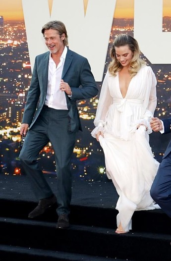 Брэд Питт и Марго Робби