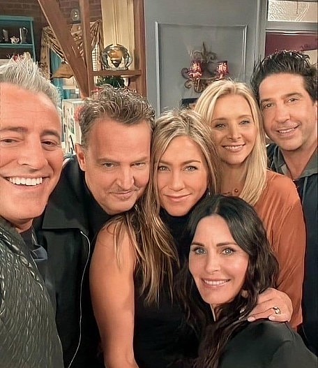 Мэтт Леблан, Мэттью Перри, Дженнифер Энистон, Лиза Кудроу, Кортни Кос, Дэвид Швиммер