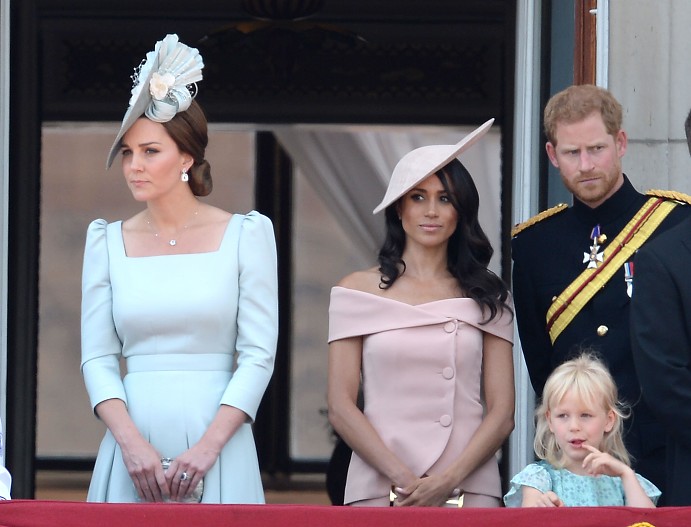 Кейт Миддлтон, Меган Маркл и принц Гарри