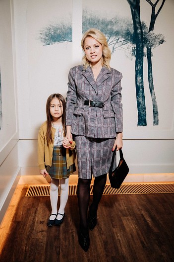 Янина Студилина с дочерью