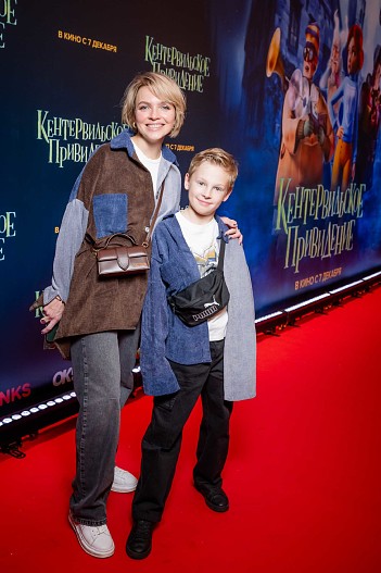 Наталья Земцова с сыном Иваном