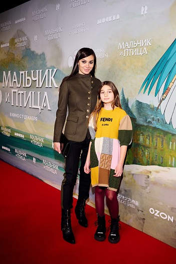 Ирина Йовович с дочерью