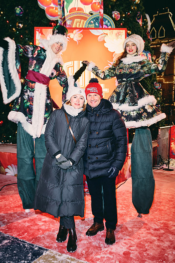 Алексей Немов с женой Галиной