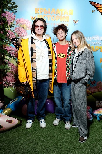 Сергей Филин с детьми