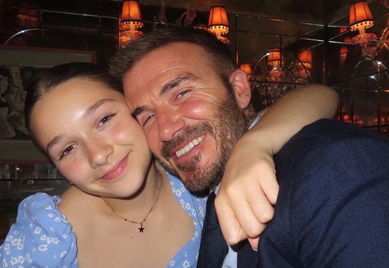 Дэвид Бекхэм показал, как проводит время с дочерью в Нью-Йорке