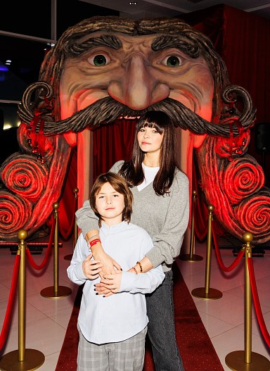 Инга Берман с сыном