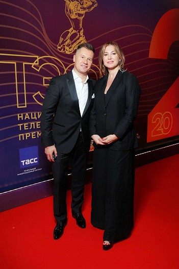 Алексей Немов с супругой Галиной