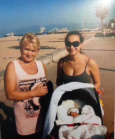 Галина Хатчинс с мамой