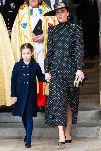 Принцесса Шарлотта и Кейт Миддлтон