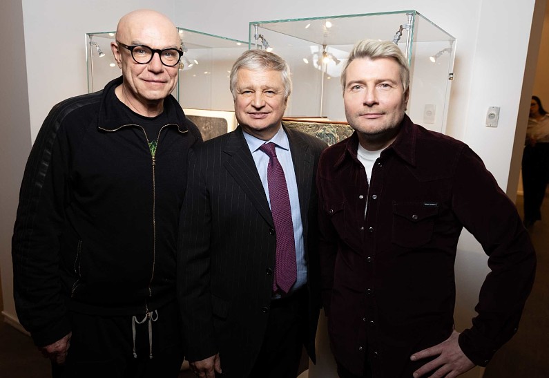 Николай Басков, Сергей Мазаев, Лолита Милявская и другие гости выставки Юрия Купера «Монохром»