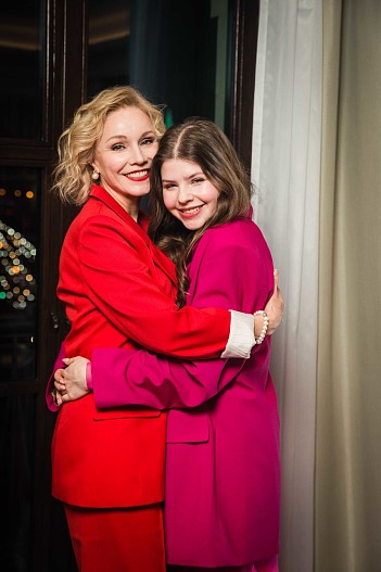 Марина Зудина с дочерью Марией Табаковой