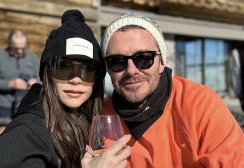 Виктория и Дэвид Бекхэм рассказали о семейном отдыхе в Альпах. Фото!