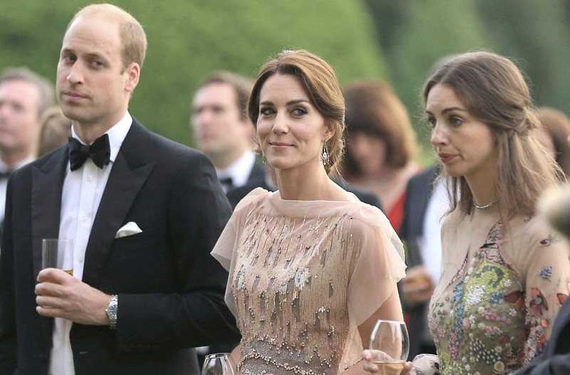 Принц Уильям, Кейт Миддлтон, Роуз Хэнбери