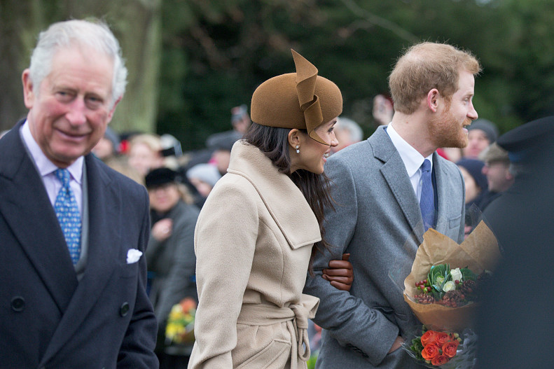 Карл III, Меган Маркл и принц Гарри