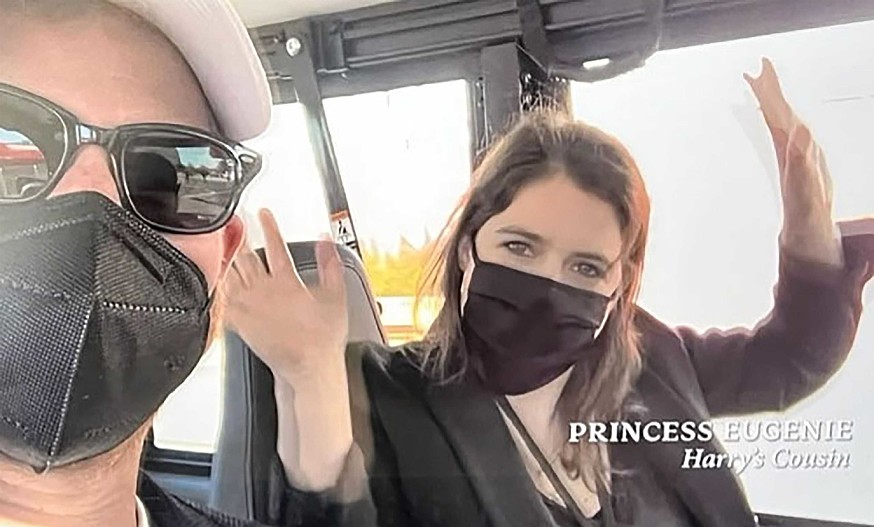 Принц Гарри и принцесса Евгения