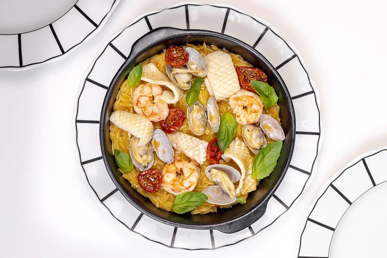 Критараки с морепродуктами