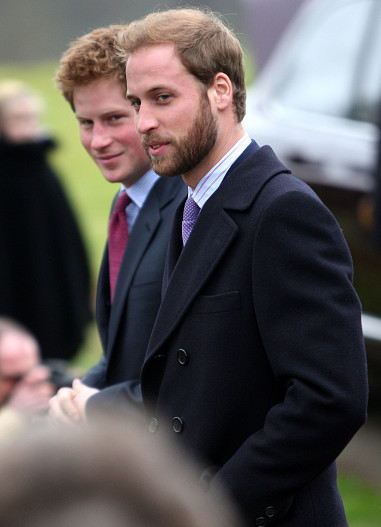 Принц Гарри и принц Уильям