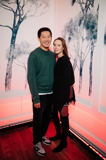 Евгений Сангаджиев и Ксения Андрианова