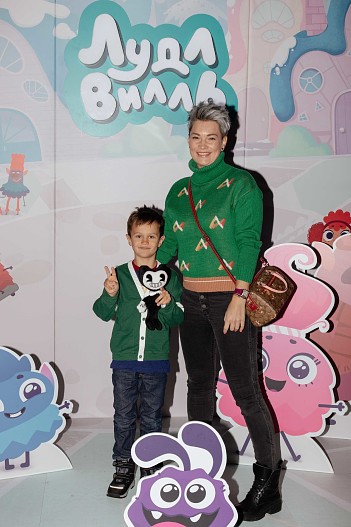 Юлия Костюшкина с сыном